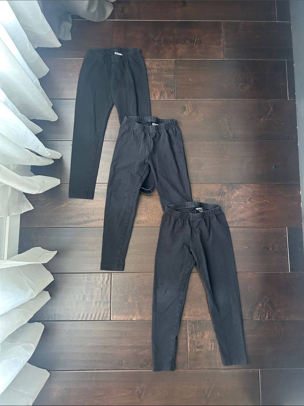 Old Navy 3 Pairs of Black Leggings 4T